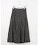 プリーツ切替 スカート