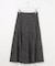 プリーツ切替 スカート