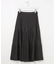 プリーツ切替 スカート