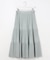 プリーツ切替 スカート