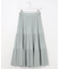 プリーツ切替 スカート