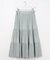 プリーツ切替 スカート