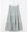 プリーツ切替 スカート