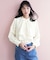 ラッフルレイヤード ブラウス