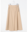 シャンブレーベルテッド スカート