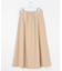 シャンブレーベルテッド スカート