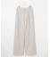 ツイステッドクリアチノワイド パンツ
