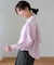 クロップドヨークハオリ シャツ