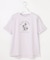 フラワープリント ロゴＴシャツ