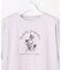 フラワープリント ロゴＴシャツ