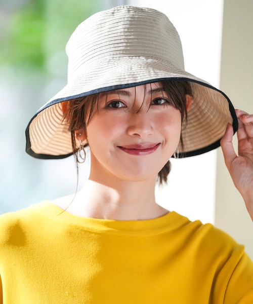 畳める】グログランリボン ハット｜エニィスィスの通販｜&mall（アンド
