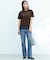 裾レース半袖Ｔシャツ