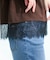 裾レース半袖Ｔシャツ