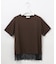 裾レース半袖Ｔシャツ