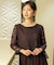 【Lily Calin】レース×プリーツコンビ ドレス