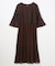 【Lily Calin】レース×プリーツコンビ ドレス