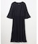 【Lily Calin】レース×プリーツコンビ ドレス