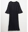 【Lily Calin】レース×プリーツコンビ ドレス