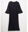 【Lily Calin】レース×プリーツコンビ ドレス