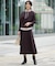 フリルリボン ブラウス