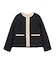 2WAYノーカラーショート ダウンジャケット