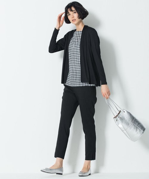 23区【極美品タグあり、洗える】LIBECO リネン2WAYブラウス 23区 【洗える】LIBECOリネン デザインスリーブ ブラウス