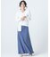テンセルサテンギャバ フレア スカート