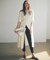 【洗える】レーヨンソフトツイル ロングシャツ ドレス