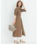 【洗える】レーヨンソフトツイル ロングシャツ ドレス