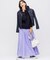 ナイロンタスラン ギャザーマキシ スカート