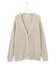 【洗える】リネンシルクリリヤーン カーディガン