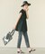 【CLASSY.1月号掲載】23区DENIM ボーイフィット パンツ