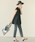 【CLASSY.1月号掲載】23区DENIM ボーイフィット パンツ