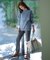 【CLASSY.1月号掲載】23区DENIM ボーイフィット パンツ