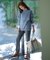 【CLASSY.1月号掲載】23区DENIM ボーイフィット パンツ