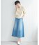 23区DENIM フレア デニム スカート