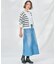 23区DENIM フレア デニム スカート