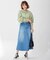 23区DENIM フレア デニム スカート