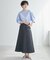 23区DENIM フレア デニム スカート