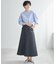 23区DENIM フレア デニム スカート