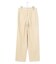 コットンリネンストレッチ ベイカー パンツ