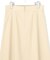 コットンリネンストレッチ セミフレアスカート