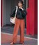 【WEB/一部店舗限定】LIBECO THICK タックワイド パンツ