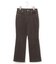 【SLOW】ストレッチ コーデュロイ ストレート フレア パンツ