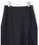 ウール圧縮スムース アシンメトリー フレアスカート
