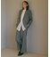 【23区 | 5525gallery】ウールストレッチ ワイド パンツ