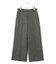 【CLASSY.1月号掲載】ウール圧縮スムース セミワイド パンツ