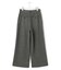 【CLASSY.1月号掲載】ウール圧縮スムース セミワイド パンツ