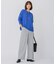 【CLASSY.1月号掲載】ウールミルドストレッチ ワイドパンツ
