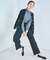 【CLASSY.1月号掲載】ウールミルドストレッチ ワイドパンツ